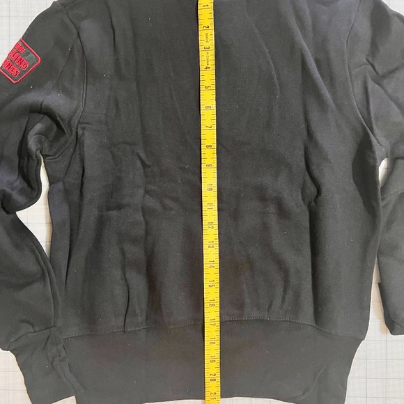 The Rolling Stones Rockware Black Kids Hoodie Size L 11/13 Authentic Gear NWT - Picture 9 of 11